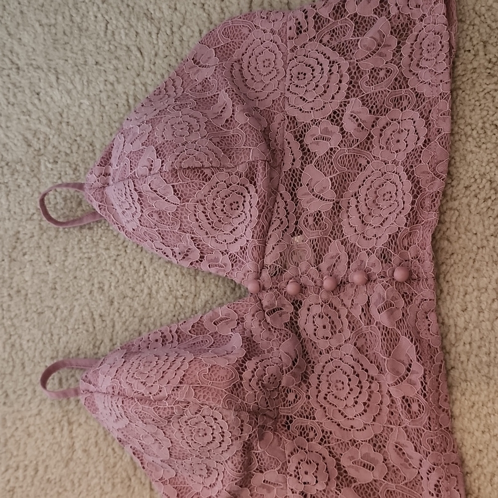 Lavender Crop Top